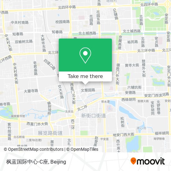 枫蓝国际中心-C座 map