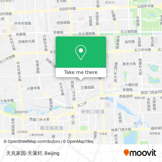 天兆家园-天瀑轩 map
