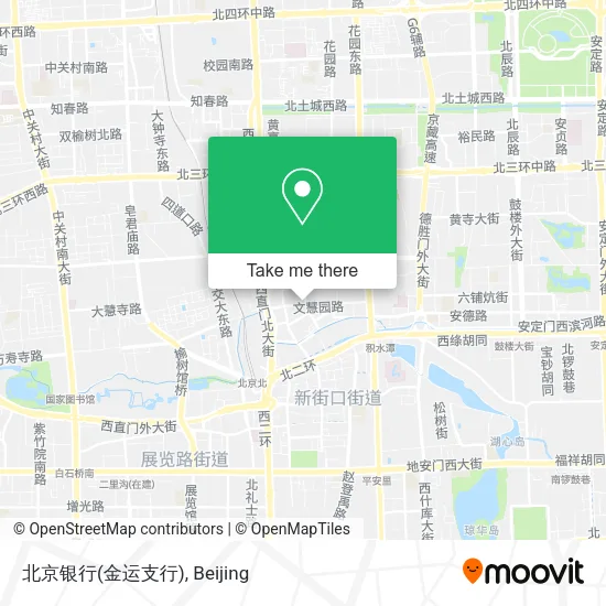 北京银行(金运支行) map