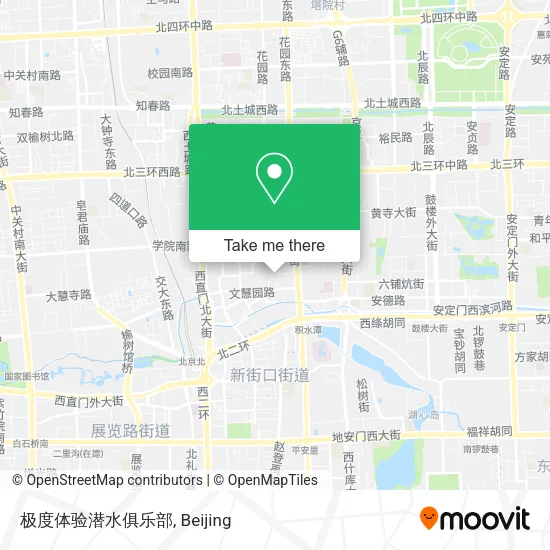 极度体验潜水俱乐部 map