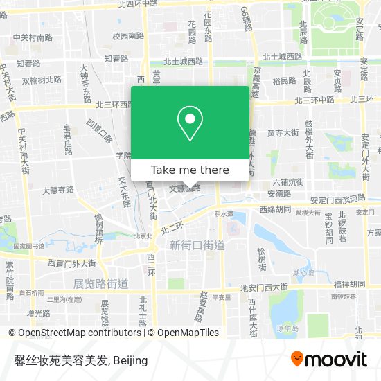 馨丝妆苑美容美发 map