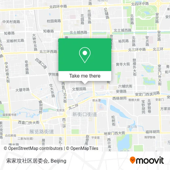 索家坟社区居委会 map