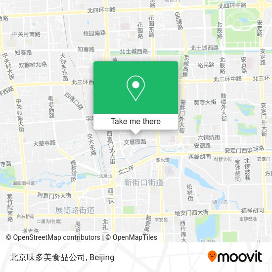 北京味多美食品公司 map