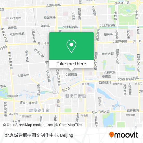 北京城建顺捷图文制作中心 map