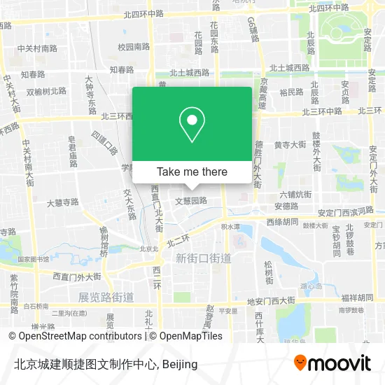 北京城建顺捷图文制作中心 map