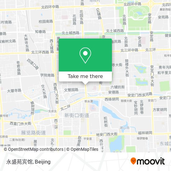 永盛苑宾馆 map