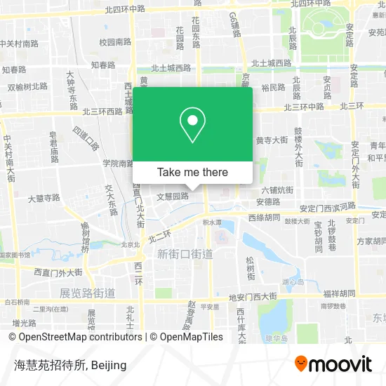 海慧苑招待所 map