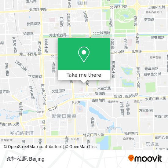 逸轩私厨 map