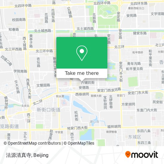 法源清真寺 map