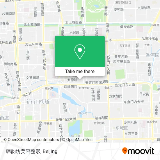韩韵坊美容整形 map