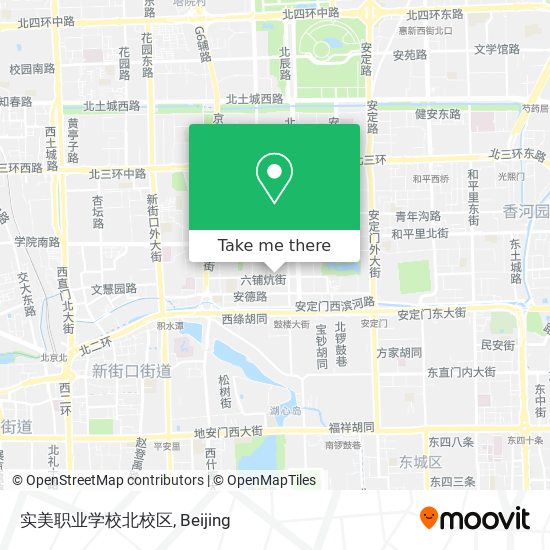 实美职业学校北校区 map