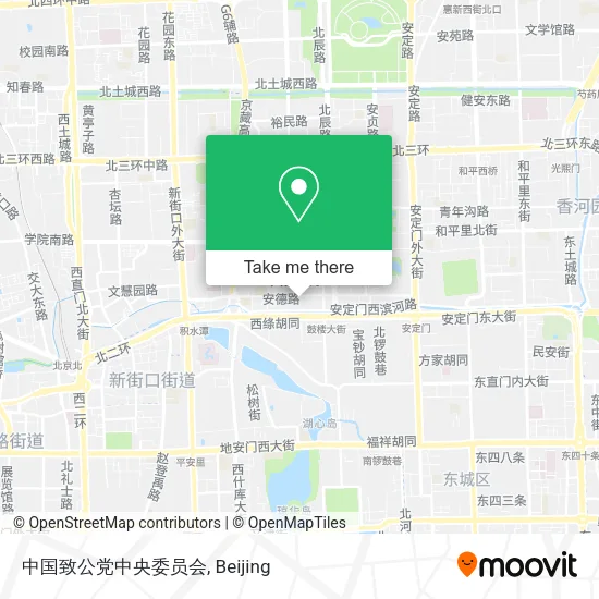 中国致公党中央委员会 map