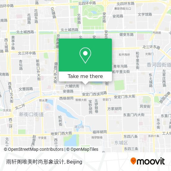 雨轩阁唯美时尚形象设计 map