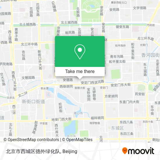 北京市西城区德外绿化队 map