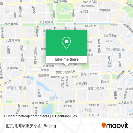 北京川川家重庆小面 map