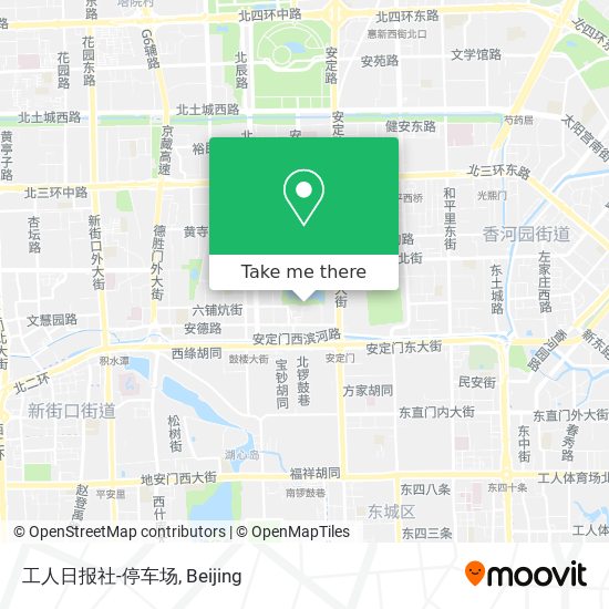 工人日报社-停车场 map