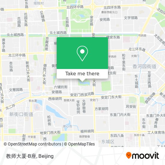 教师大厦-B座 map