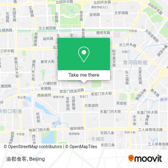 渝都食客 map