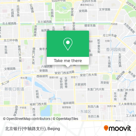 北京银行(中轴路支行) map