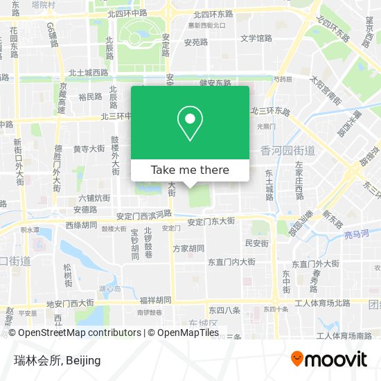 瑞林会所 map