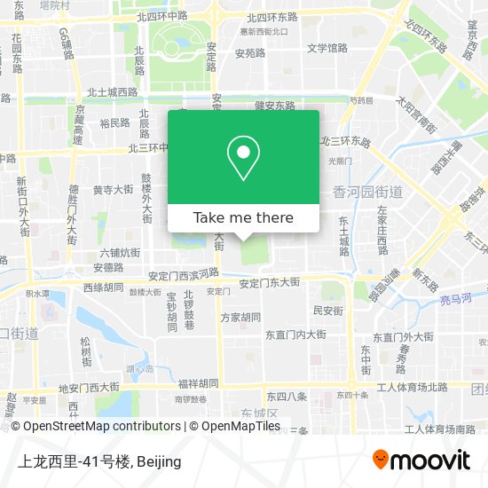 上龙西里-41号楼 map