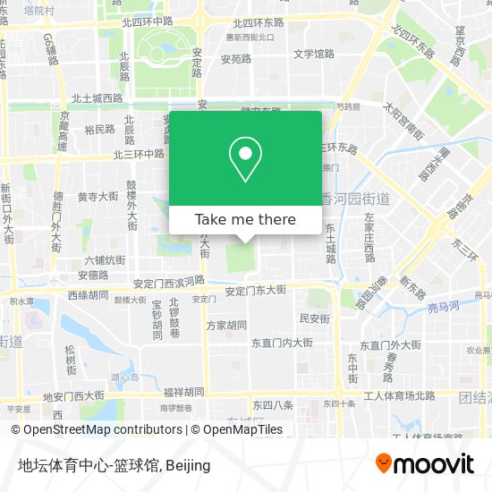 地坛体育中心-篮球馆 map