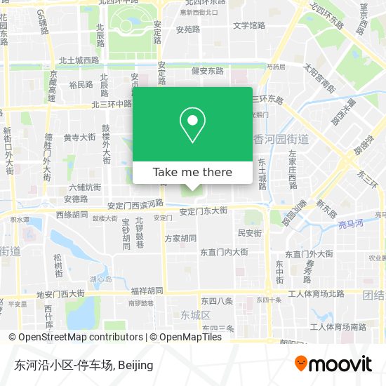 东河沿小区-停车场 map