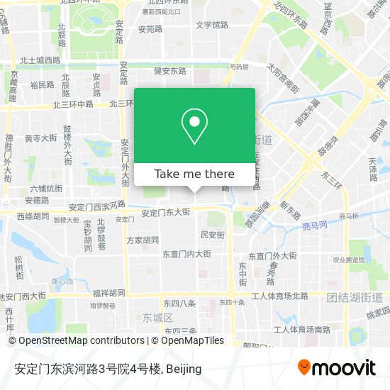 安定门东滨河路3号院4号楼 map