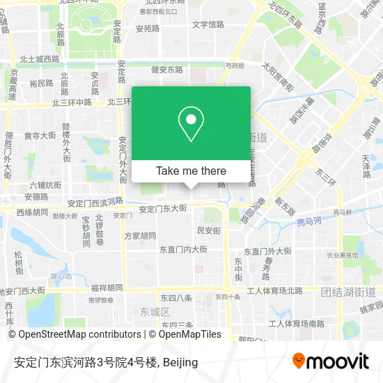 安定门东滨河路3号院4号楼 map
