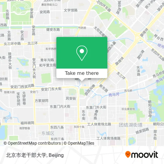 北京市老干部大学 map