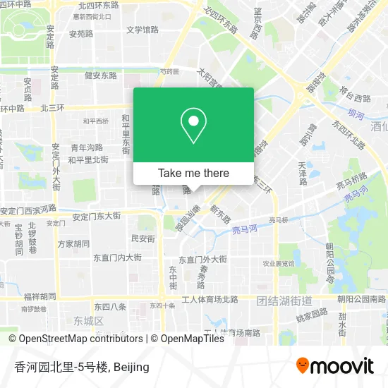 香河园北里-5号楼 map