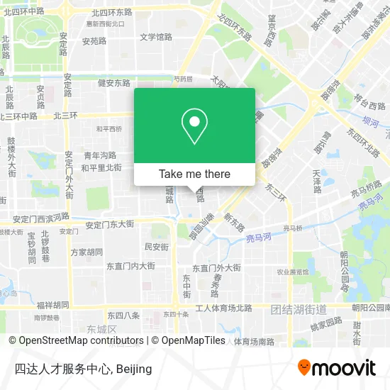 四达人才服务中心 map