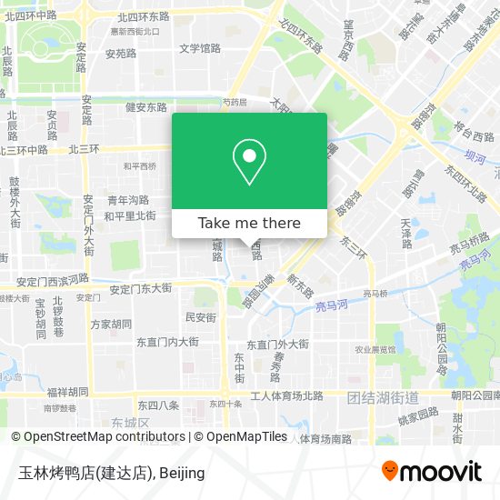 玉林烤鸭店(建达店) map