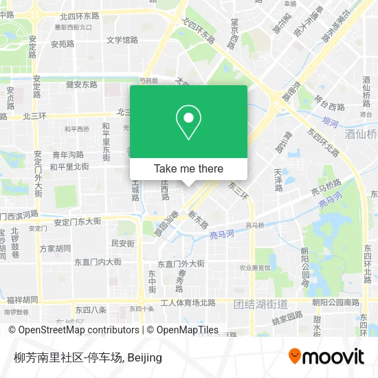 柳芳南里社区-停车场 map
