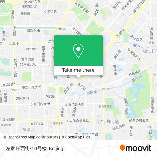 左家庄西街-10号楼 map