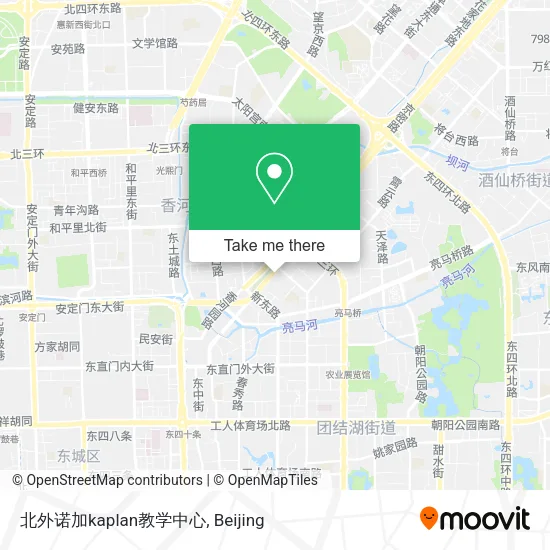 北外诺加kaplan教学中心 map