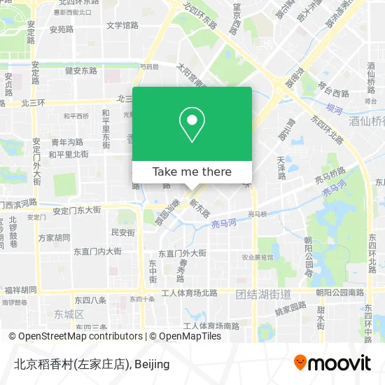 北京稻香村(左家庄店) map