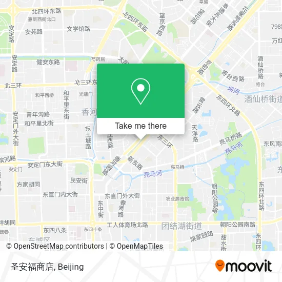 圣安福商店 map
