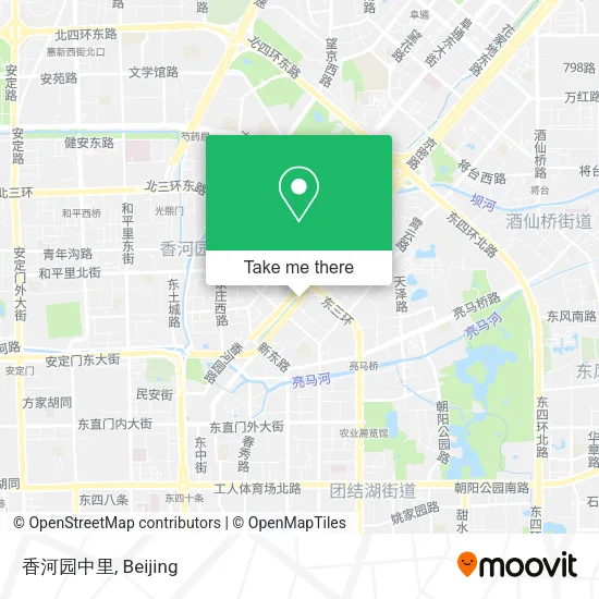 香河园中里 map