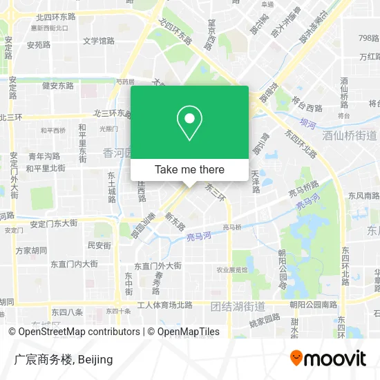 广宸商务楼 map