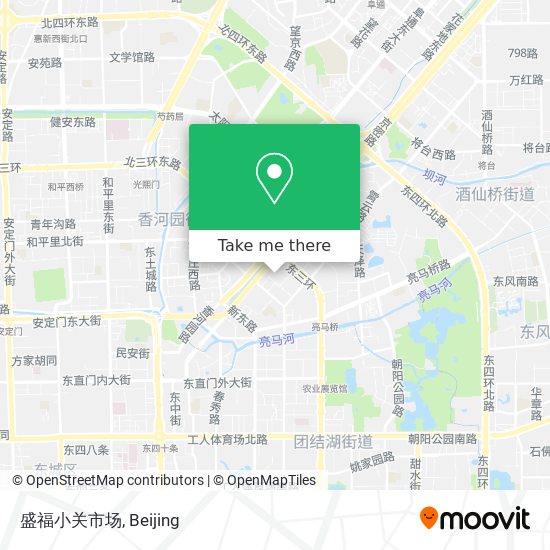 盛福小关市场 map