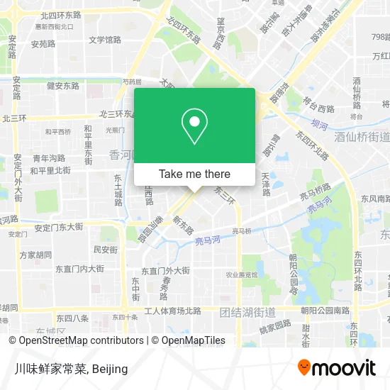 川味鲜家常菜 map