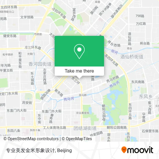 专业美发金米形象设计 map
