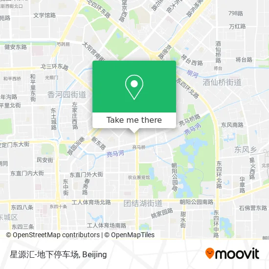 星源汇-地下停车场 map