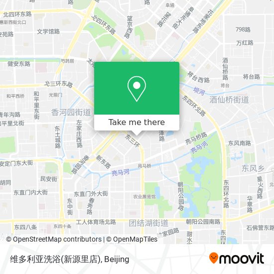 维多利亚洗浴(新源里店) map