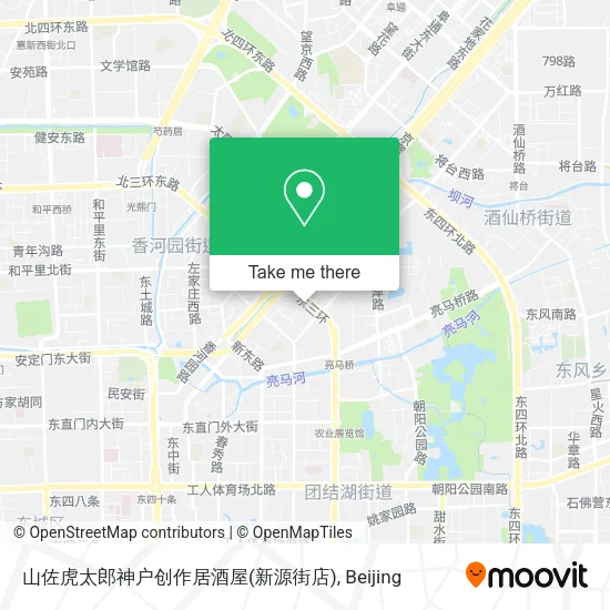 山佐虎太郎神户创作居酒屋(新源街店) map