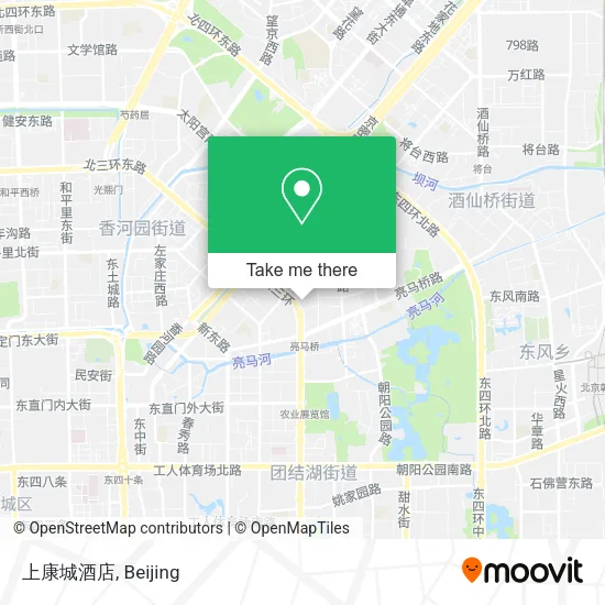 上康城酒店 map