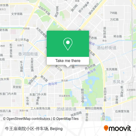 牛王庙南院小区-停车场 map