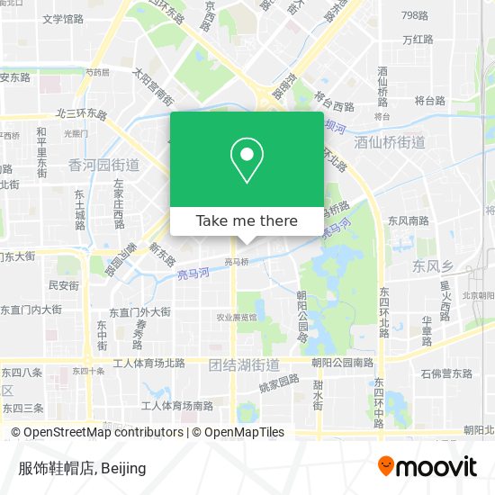 服饰鞋帽店 map