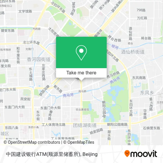 中国建设银行ATM(顺源里储蓄所) map
